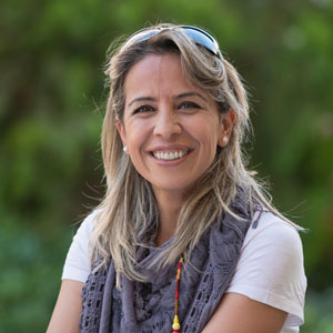 Carol, a two-week guest enjoying our Florida fat farm alternative experience.